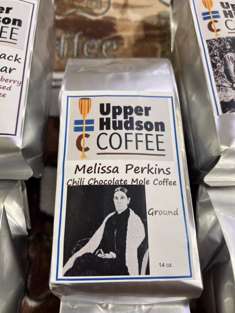 Upper Hudson Coffee, Chili Chocolate Mole Flavor.